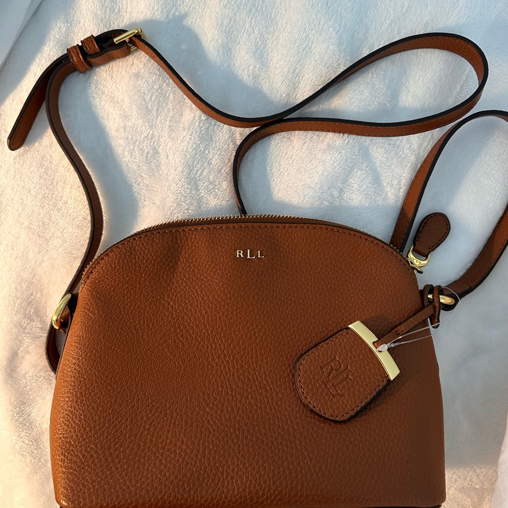 Ralph Lauren leather crossbody purse - new with Tags
